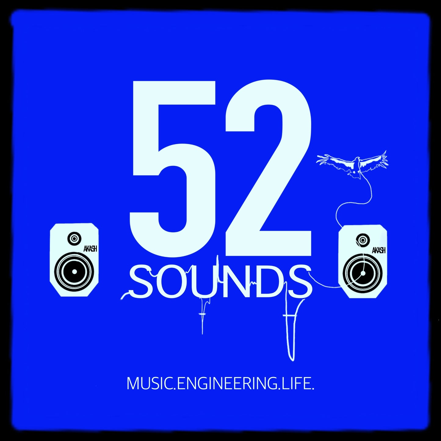 52 Sounds Official Logo Print